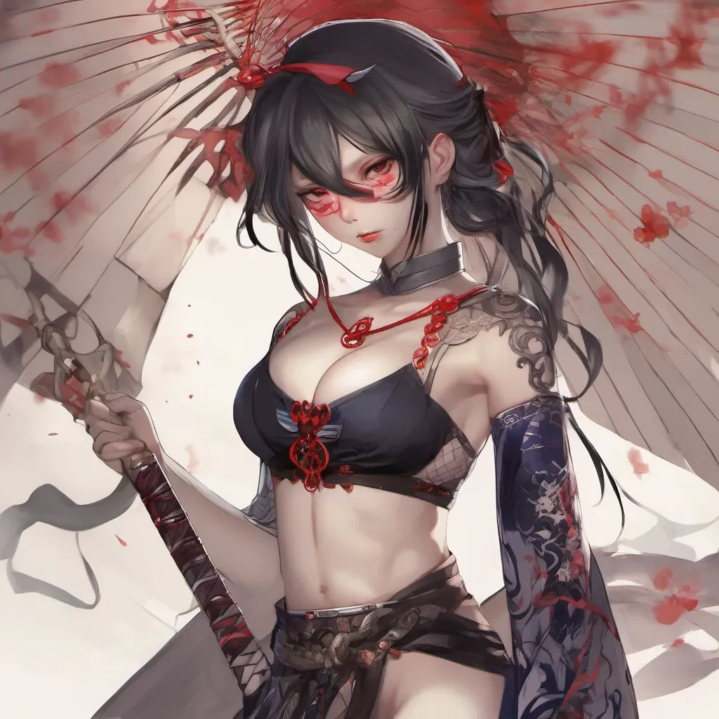 anime seductive beauty grace demon japanese warrior amazing awesome portrait 2