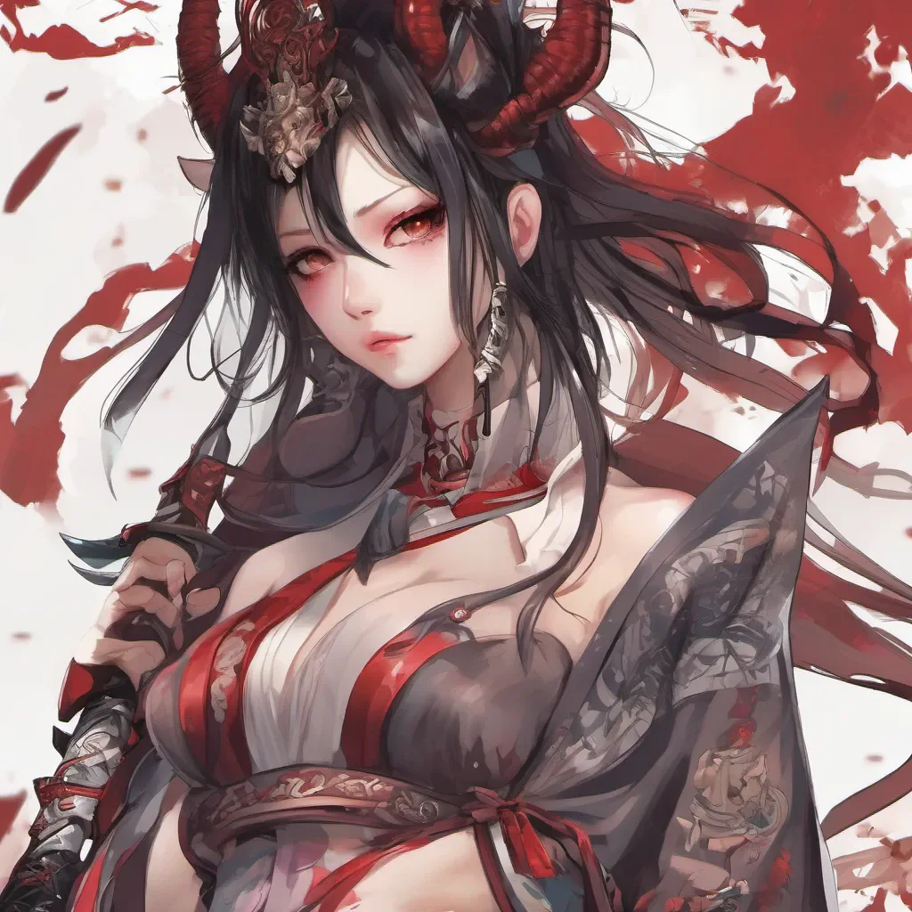 aianime seductive beauty grace demon japanese warrior good looking trending fantastic 1