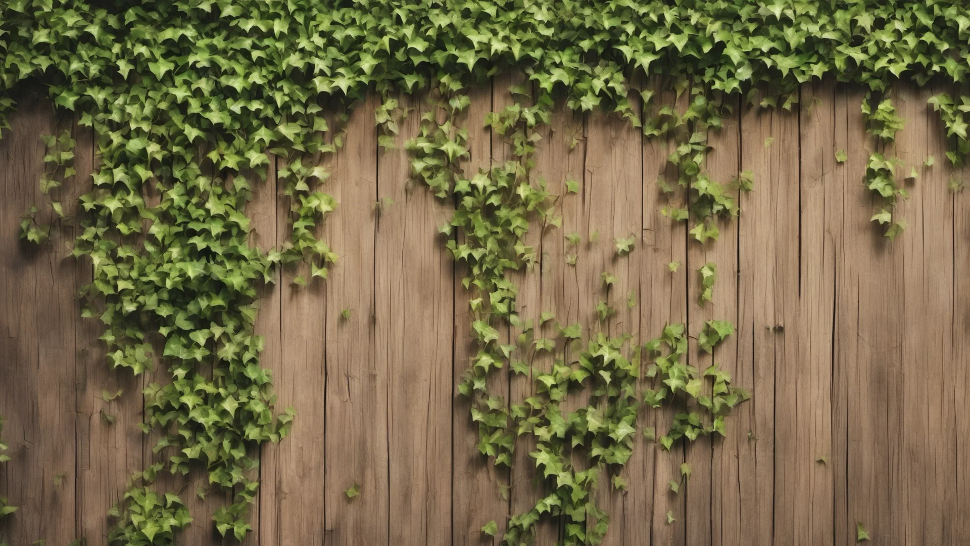 aianime style ivy growing on a wood wall amazing awesome portrait 2 wide