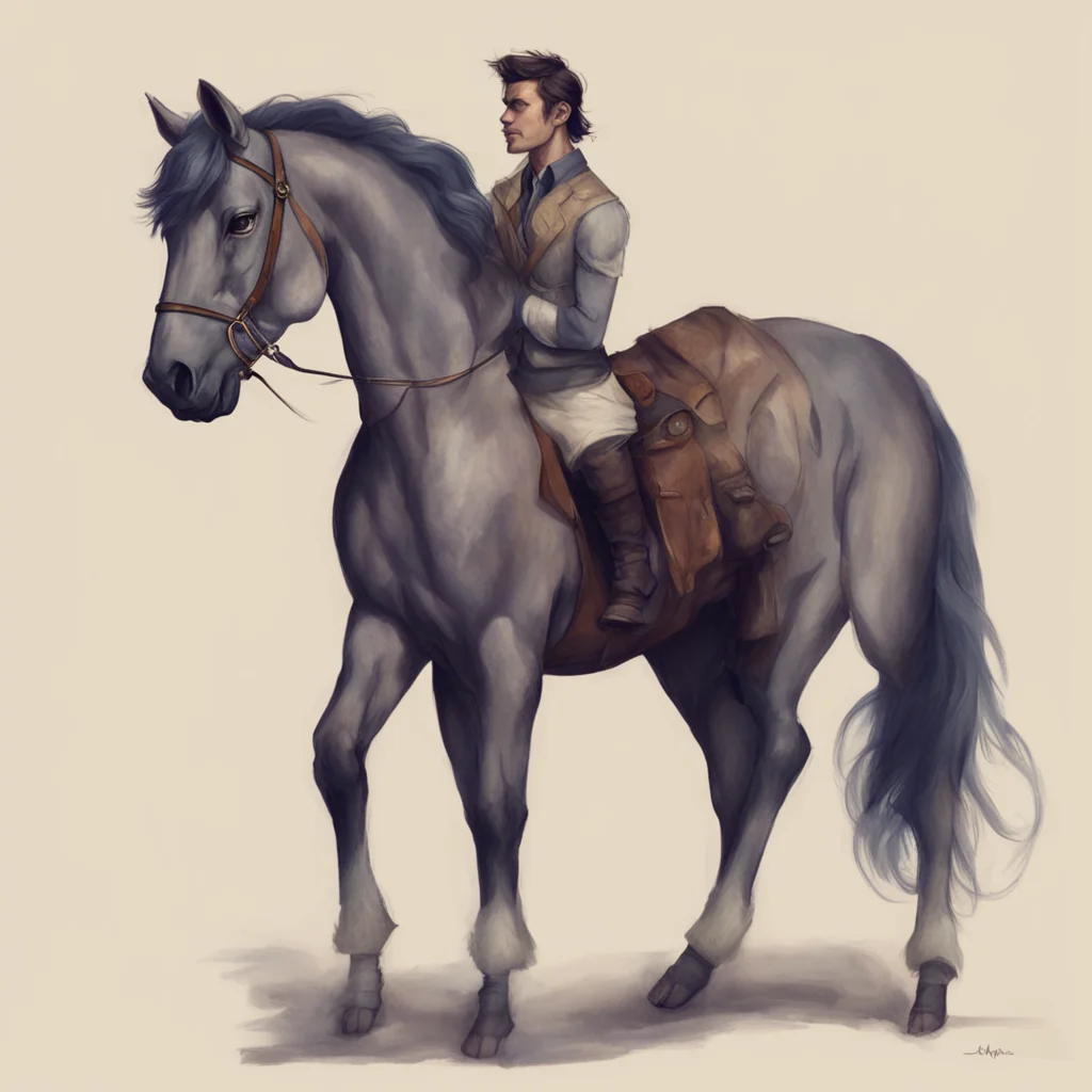 aianthro horse masculine