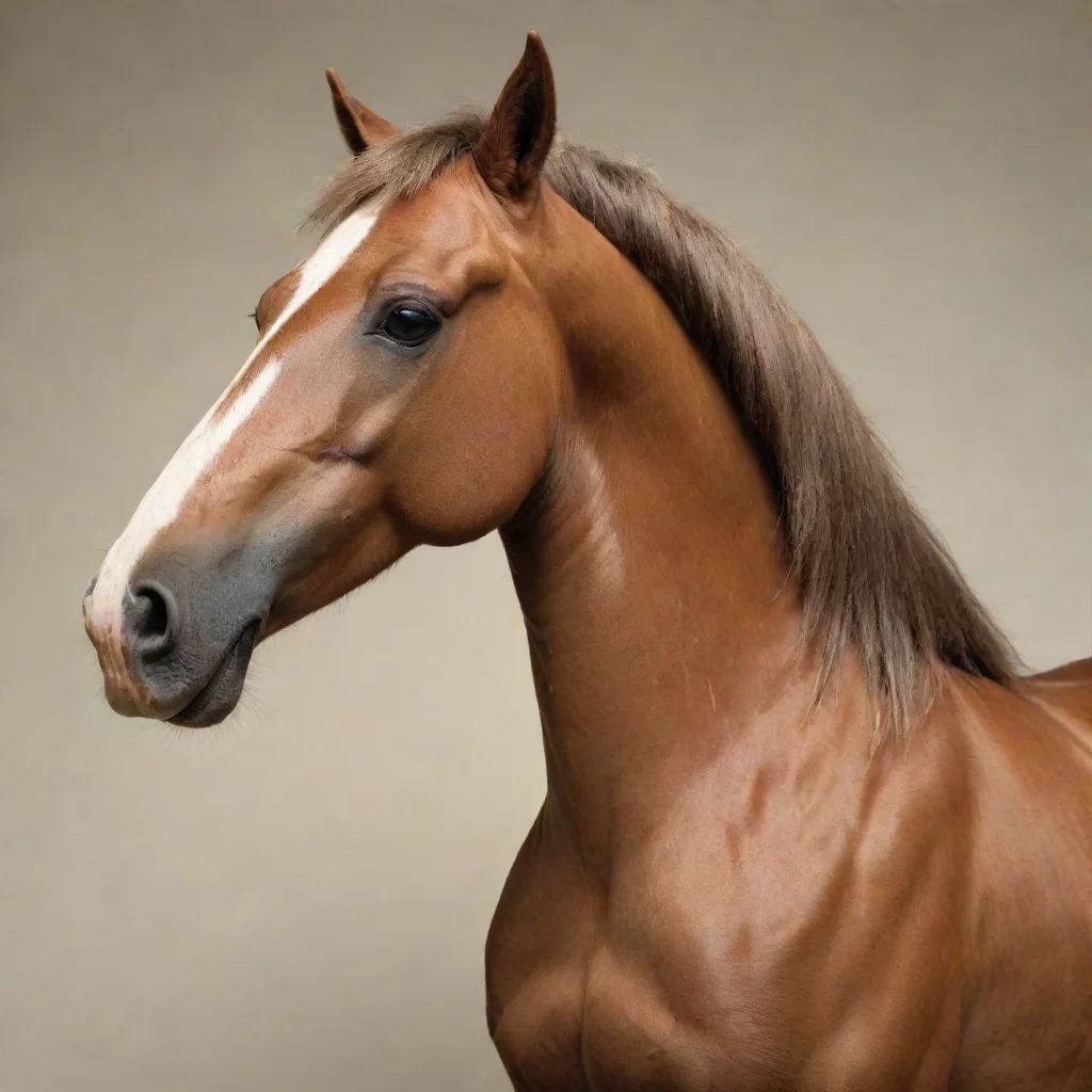 anthropomorphic horse