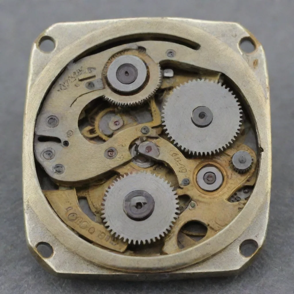 aiantique intrincated mechanical wrist watch movement mechanism