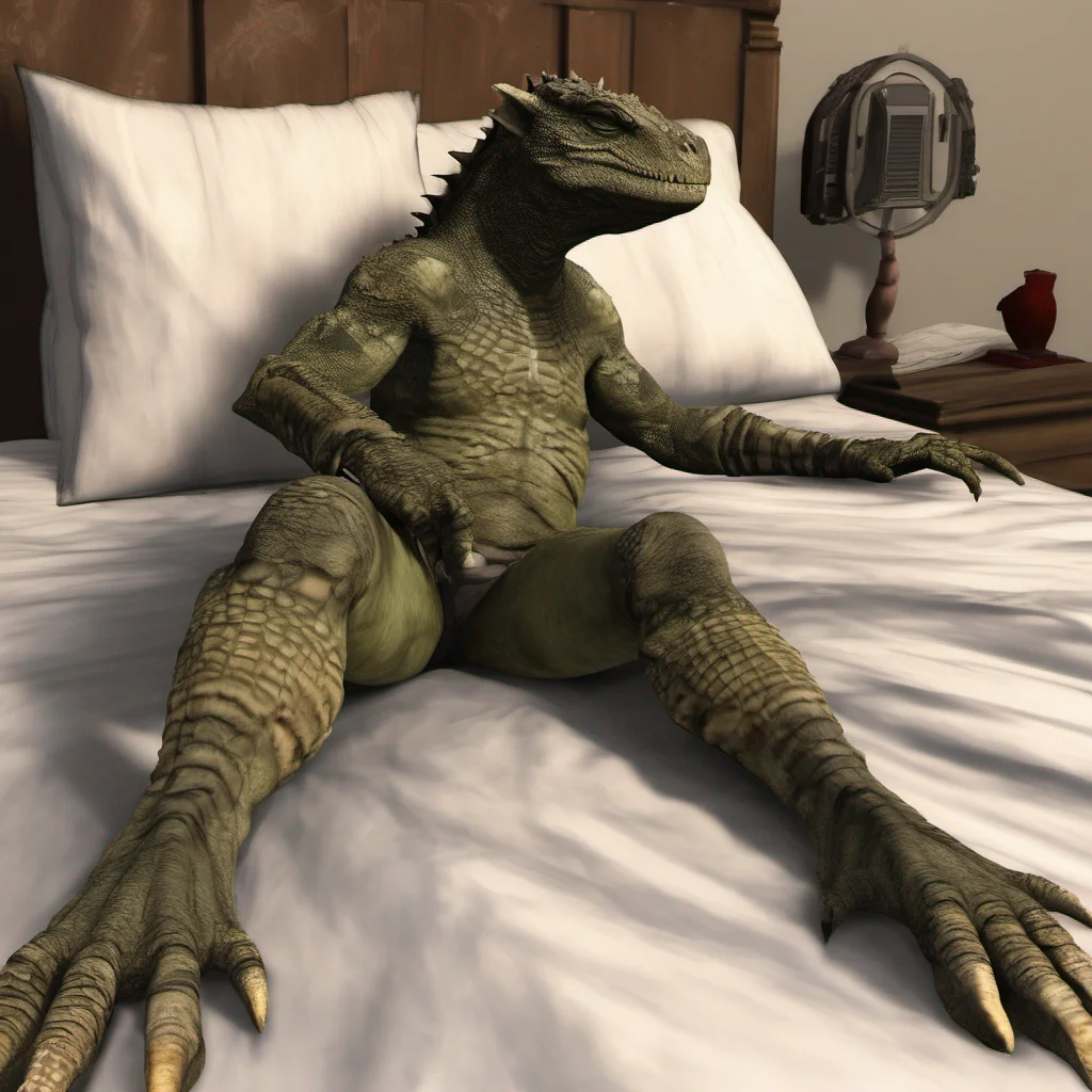 aiargonian male on a bed presenting himself%2C showing off his hole good looking trending fantastic 1