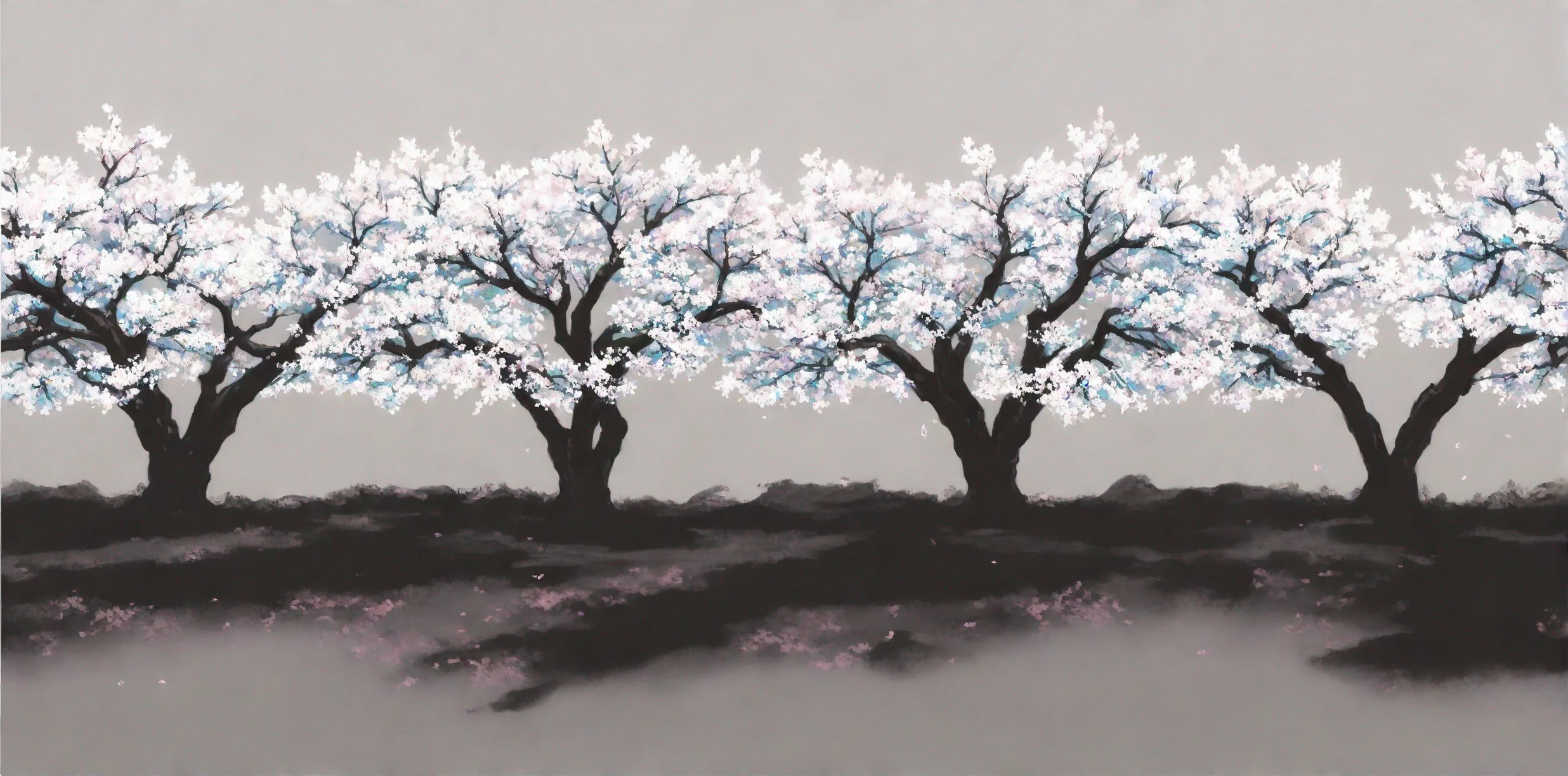 artistic epic cherry blossom bright