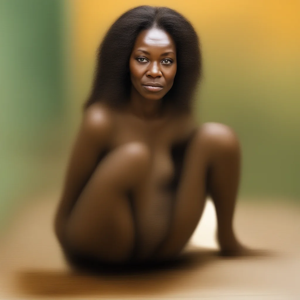 aiartstation art 50 year old woman%2C african woman%2C poop confident engaging wow 3