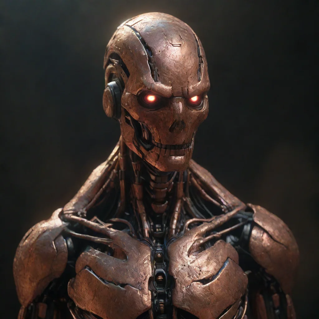 aiartstation art a copper ultron from what if by beksinski unreal engine uplight aspect 34 confident engaging wow 3