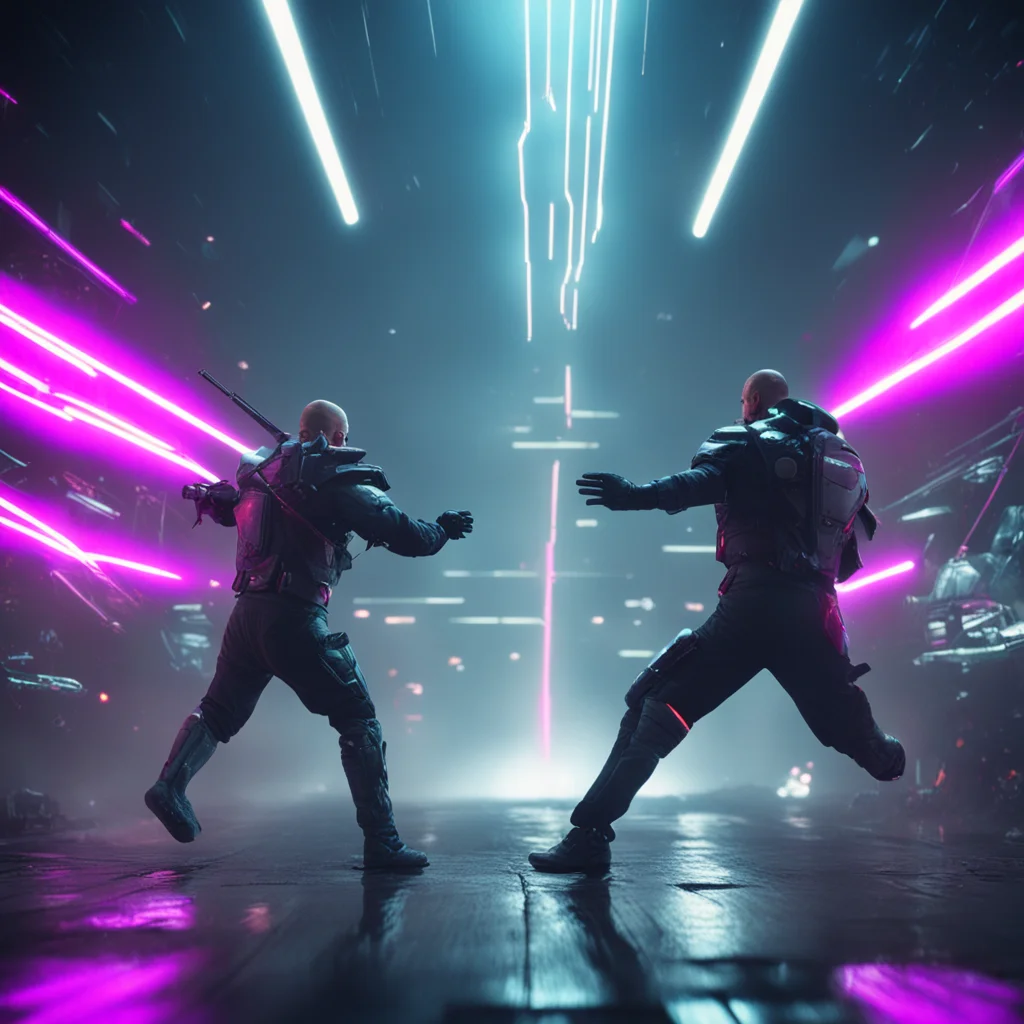 aiartstation art a epic battle from bald runner replicants epic lighting art station trending cinema movie poster cinematic lighting %E2%80%94ar  confident engaging wow 3