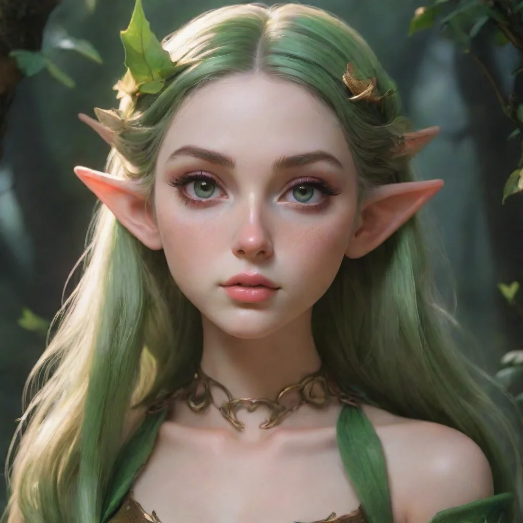 aiartstation art aesthetic character elf seductive confident engaging wow 3