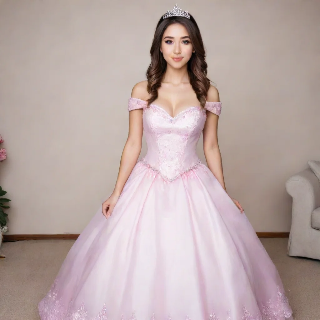 aiartstation art alinity wearing princess dress confident engaging wow 3