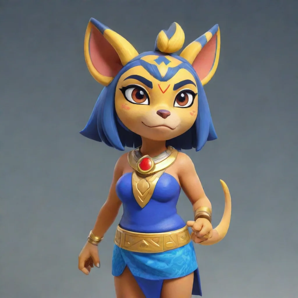 aiartstation art ankha from animal crossing confident engaging wow artstation art 3 confident engaging wow 3
