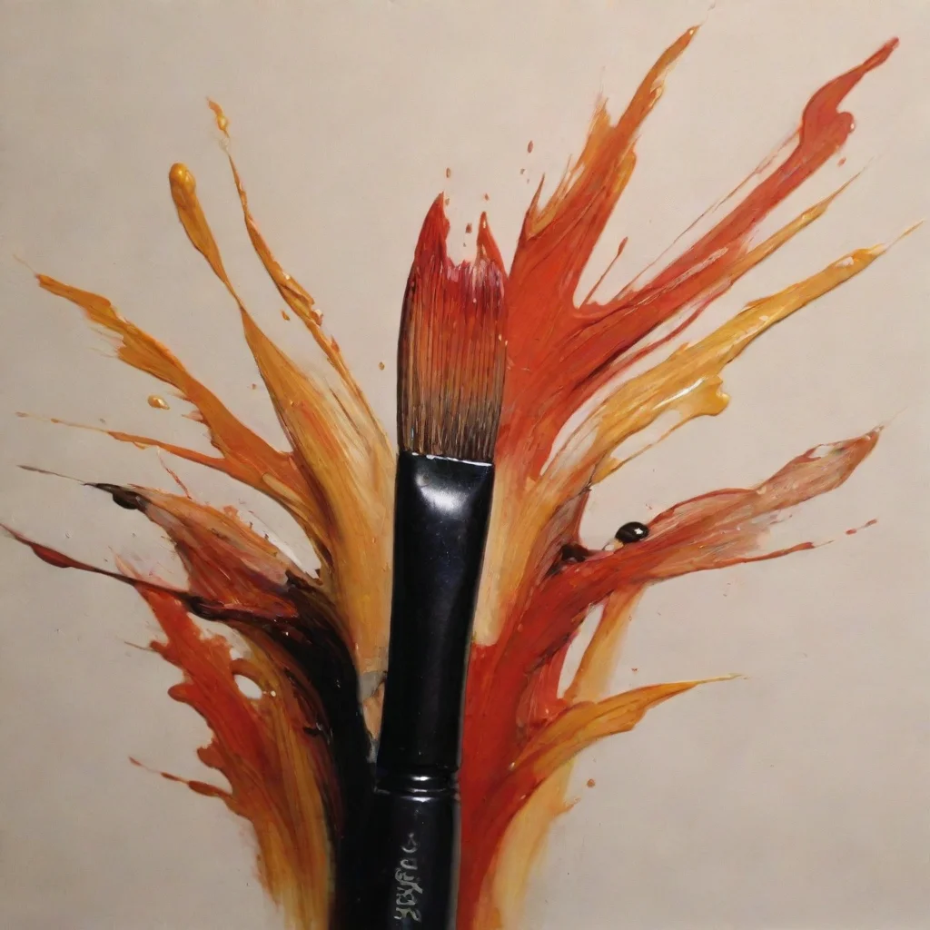 aiartstation art art brush amazing cool brush oil strokes confident engaging wow 3