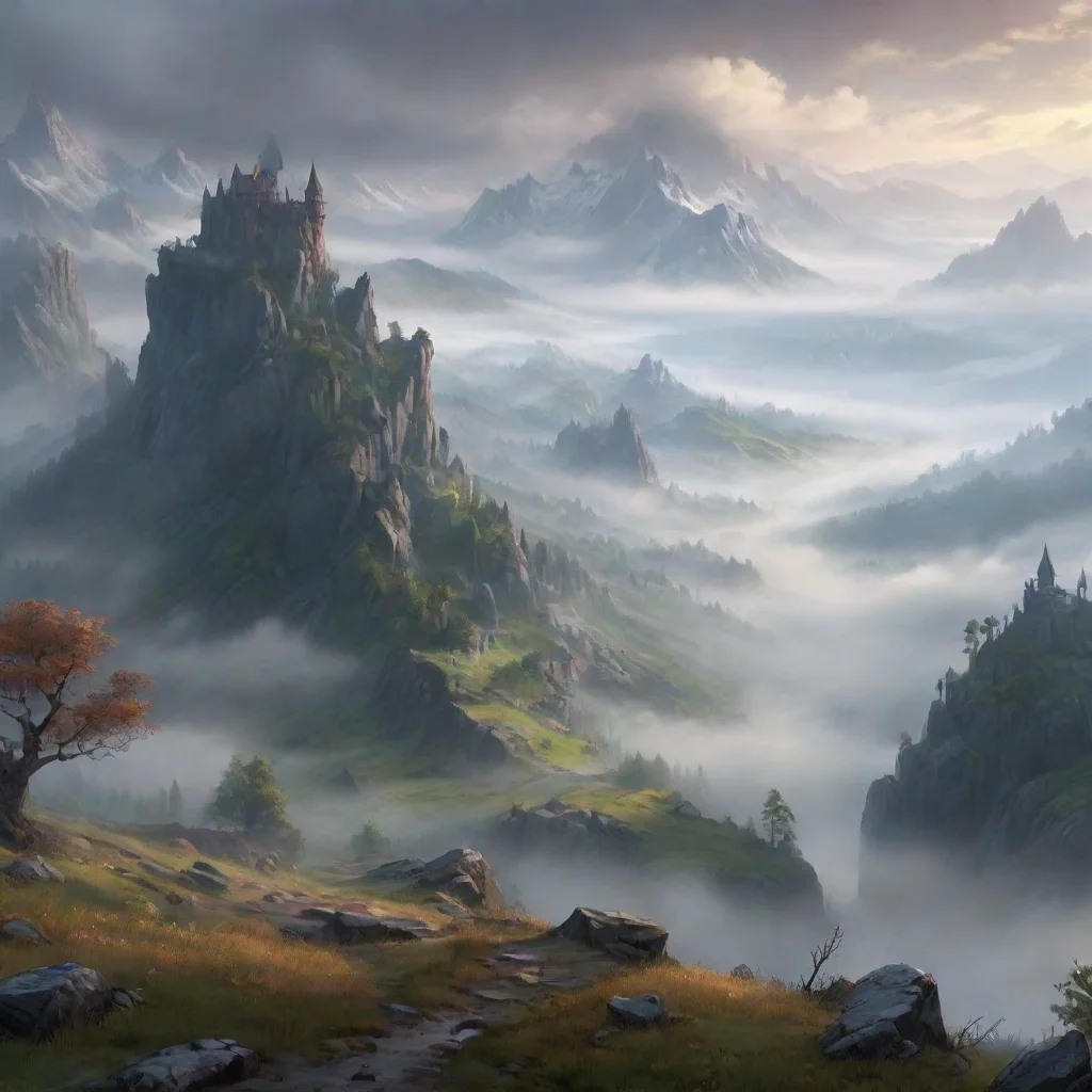 aiartstation art artistic epic landscape environment fog wow detailed confident engaging wow 3