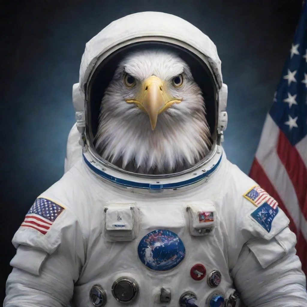 artstation art astronaut eagle confident engaging wow 3