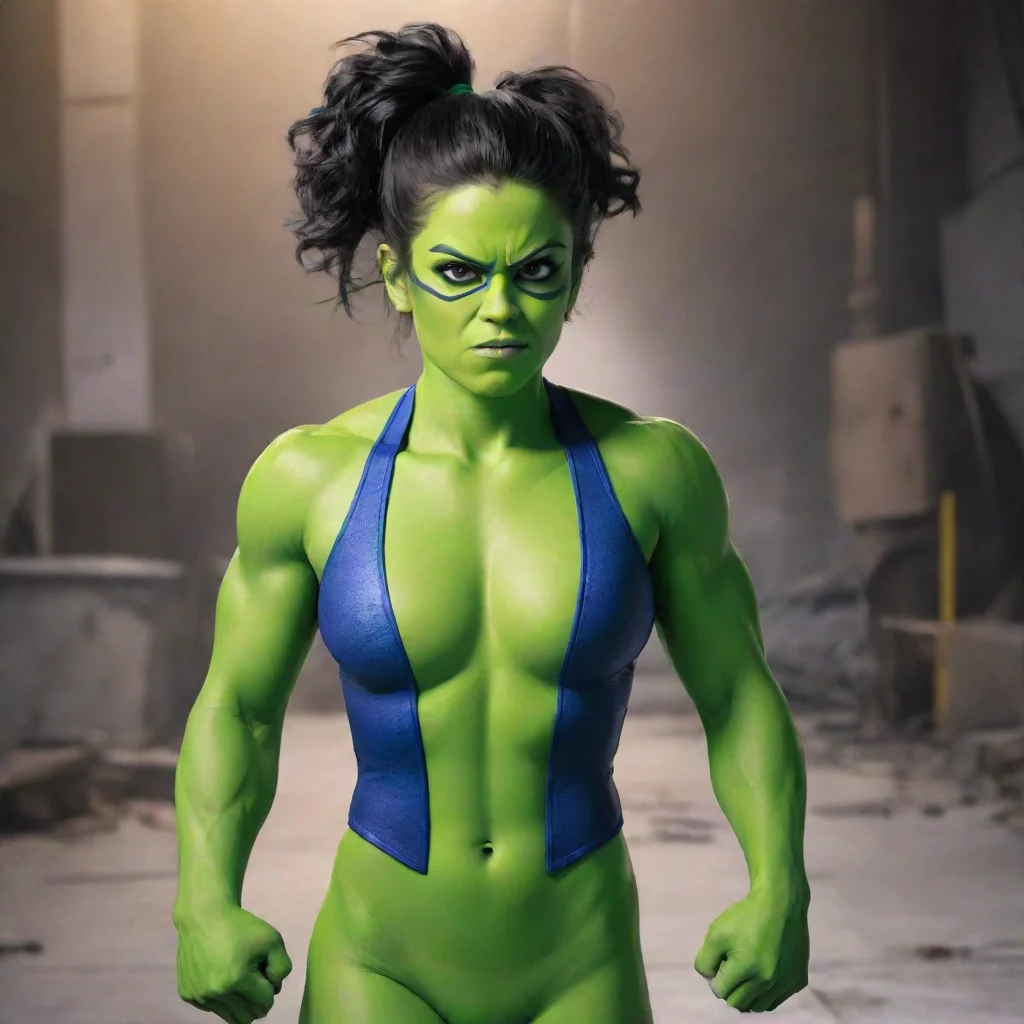 artstation art bayley as she hulk confident engaging wow 3
