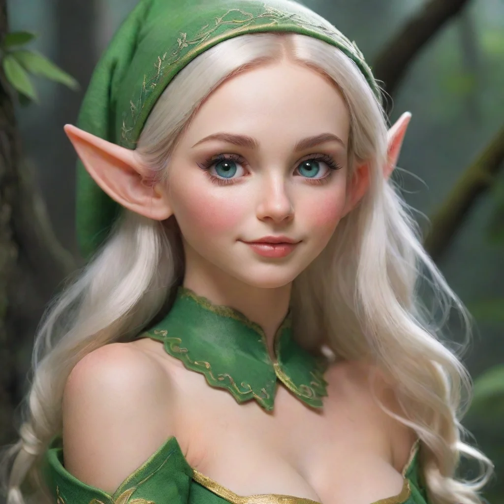 aiartstation art beautiful elf confident engaging wow 3