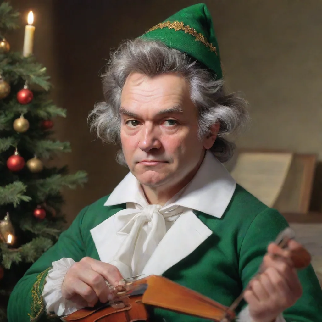 artstation art beethoven as an elf confident engaging wow 3