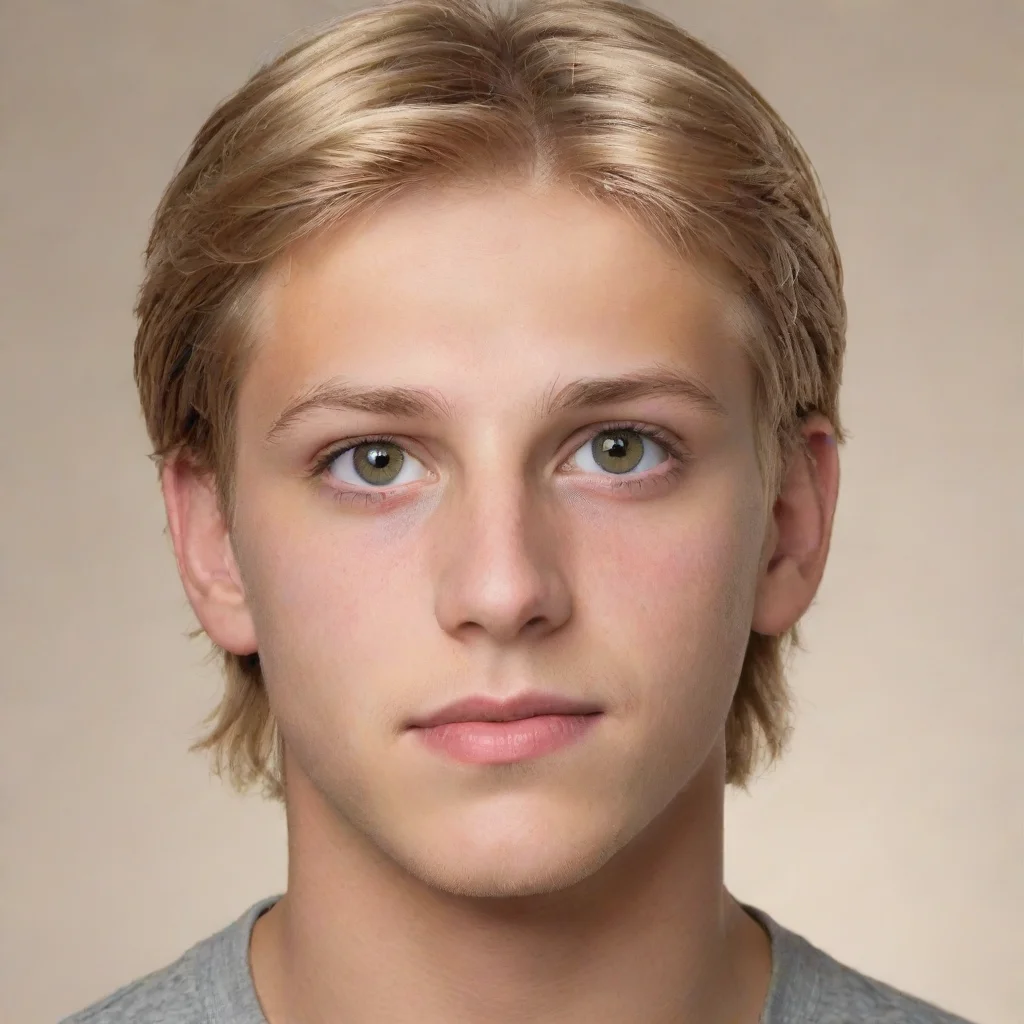 aiartstation art blond hair and hazel eyes%2C male 17 confident engaging wow 3