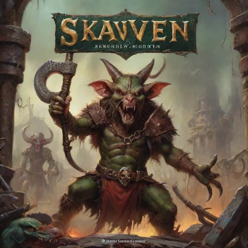 artstation art book cover skaven confident engaging wow 3