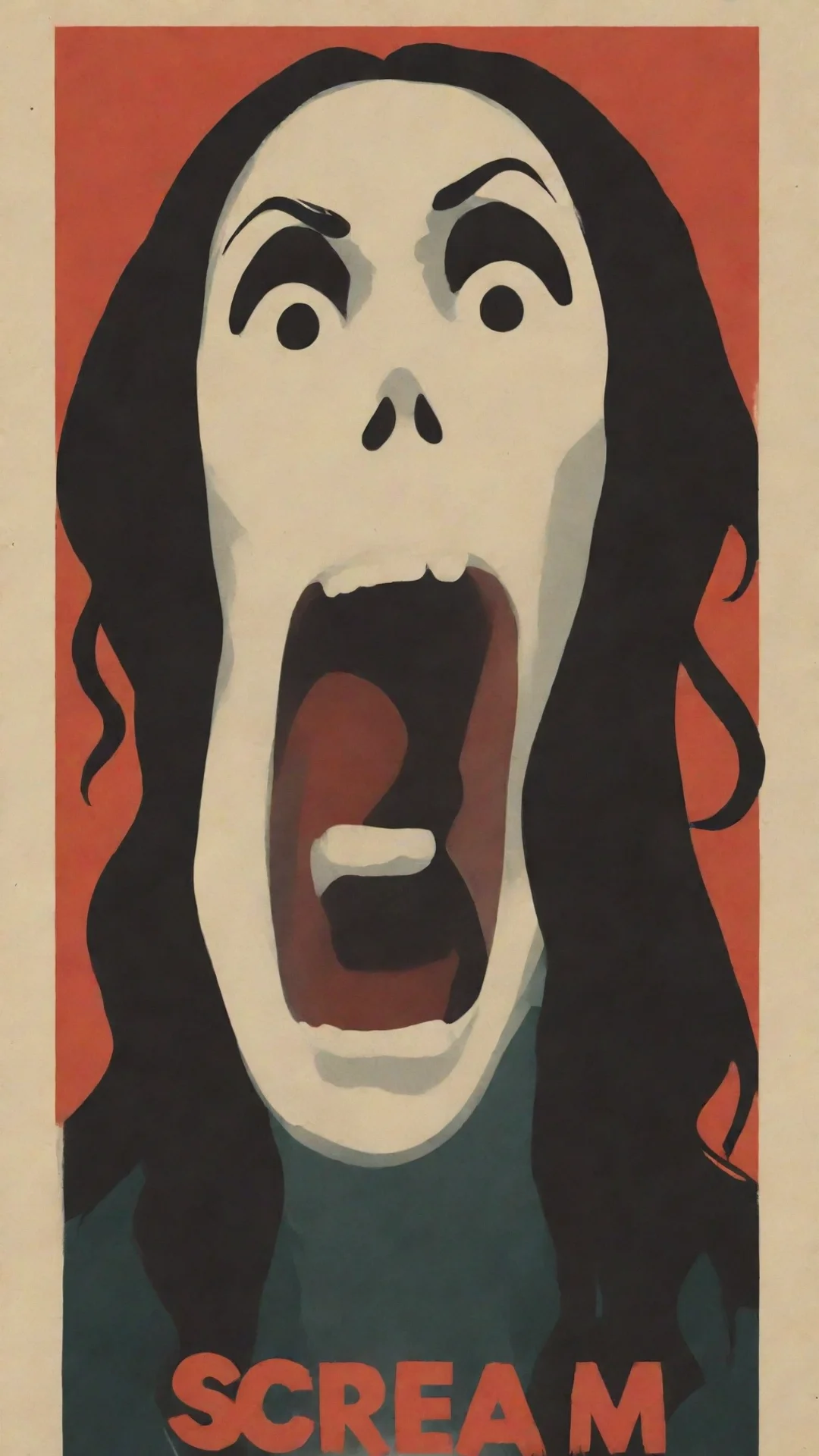 artstation art brian miller scream movie poster confident engaging wow 3 tall