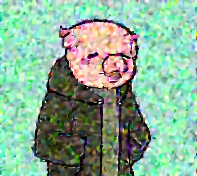 artstation art cartoon style pig guy wearing a black hoodie confident engaging wow 3
