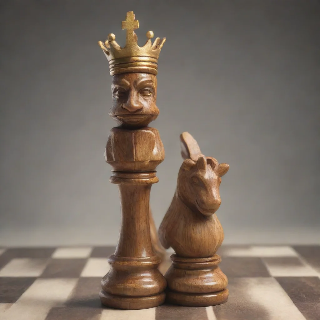 aiartstation art chess king confident engaging wow 3