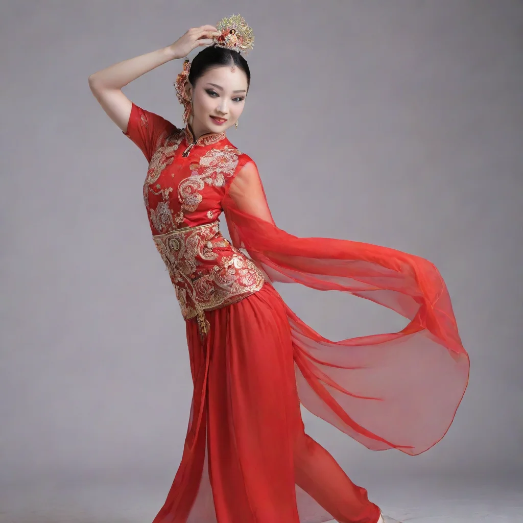 aiartstation art chinese dancer confident engaging wow 3