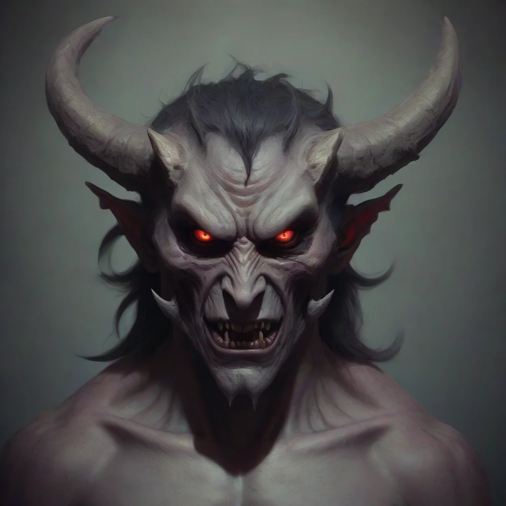 aiartstation art demon  confident engaging wow 3