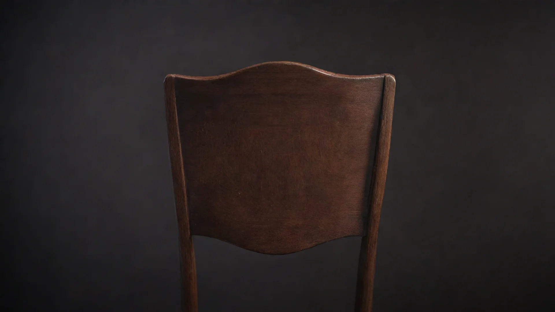 aiartstation art detail view of a modern dark brown wooden chair back%2C image blurred at the edge with high craftsmanship and dark background confident engaging wow 3 hdwidescreen