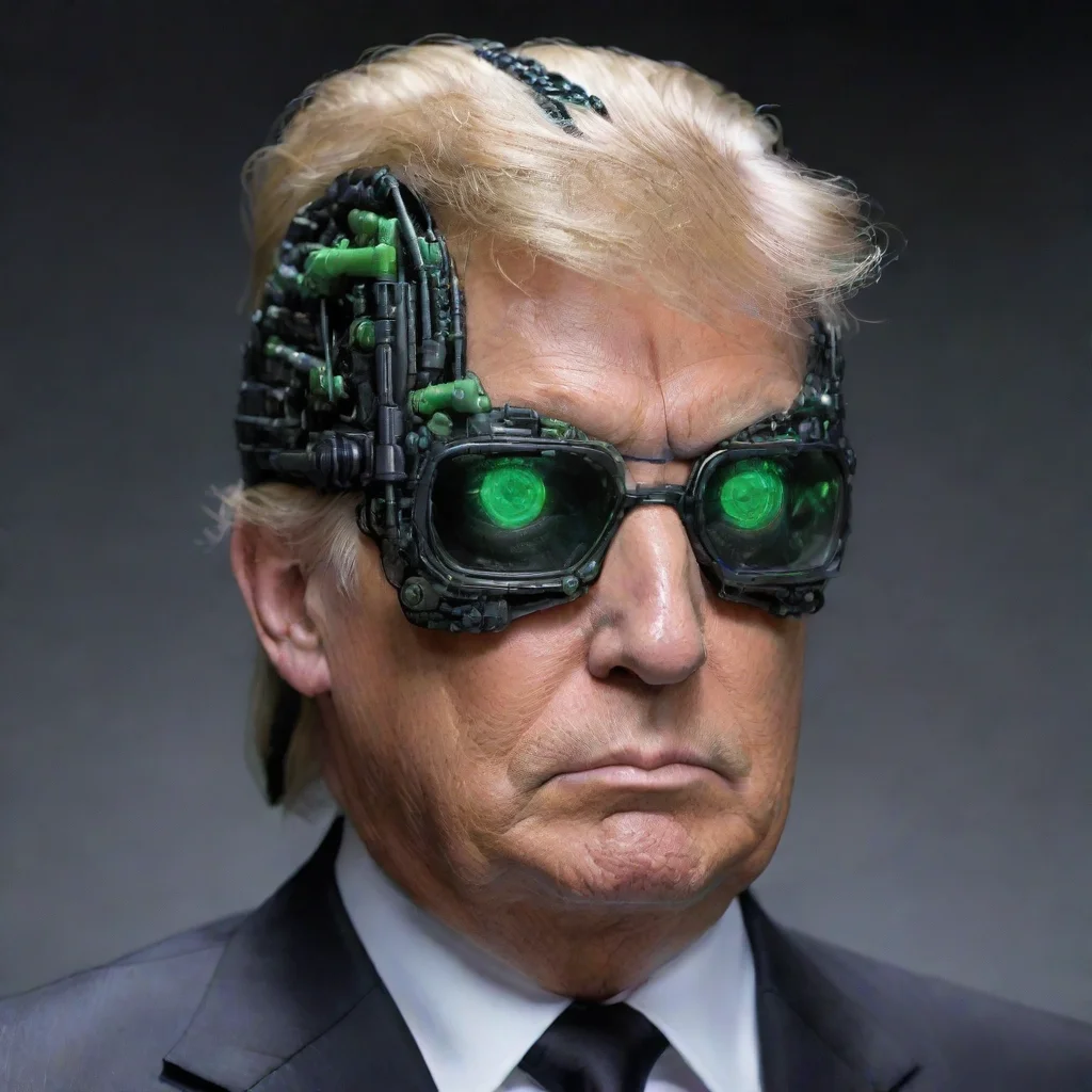 aiartstation art donald trump as a borg confident engaging wow 3