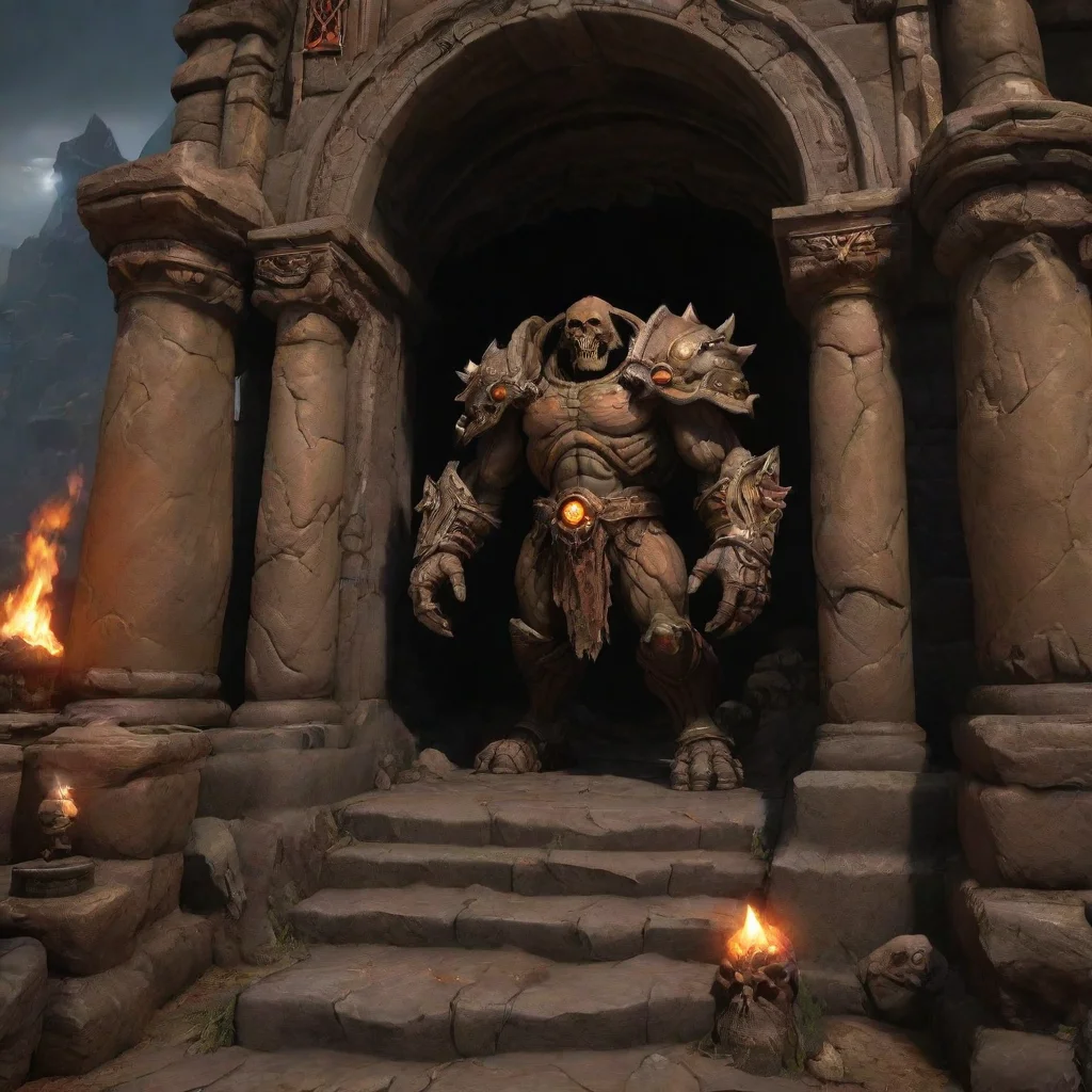 artstation art doom tomb extremely high quality 4k warcraft graphics confident engaging wow 3