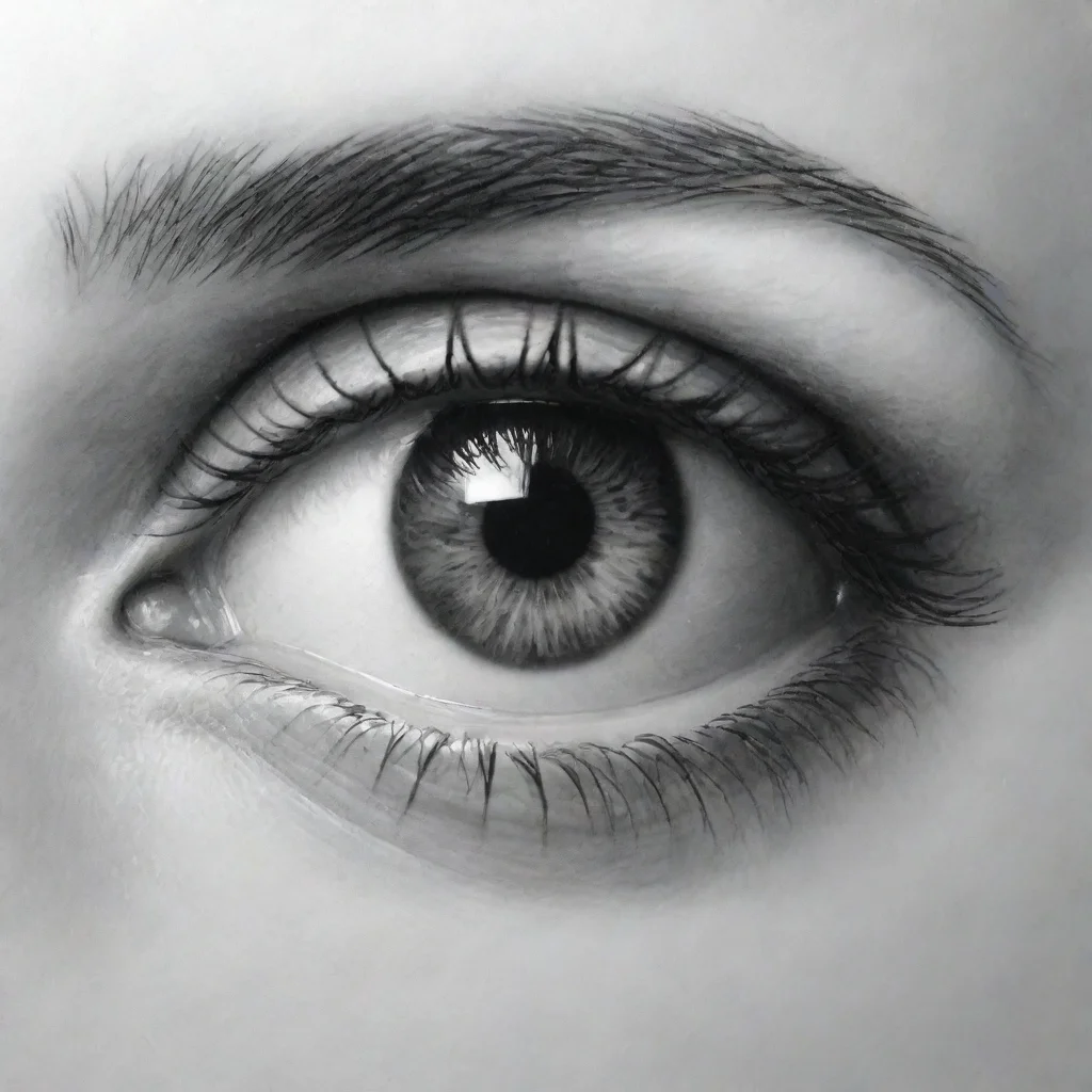 aiartstation art draw an eye using charcoal pencil confident engaging wow 3