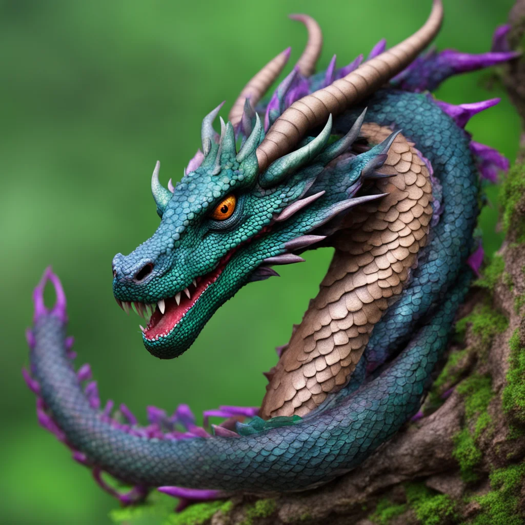 artstation art eastern dragon coiled up confident engaging wow 3