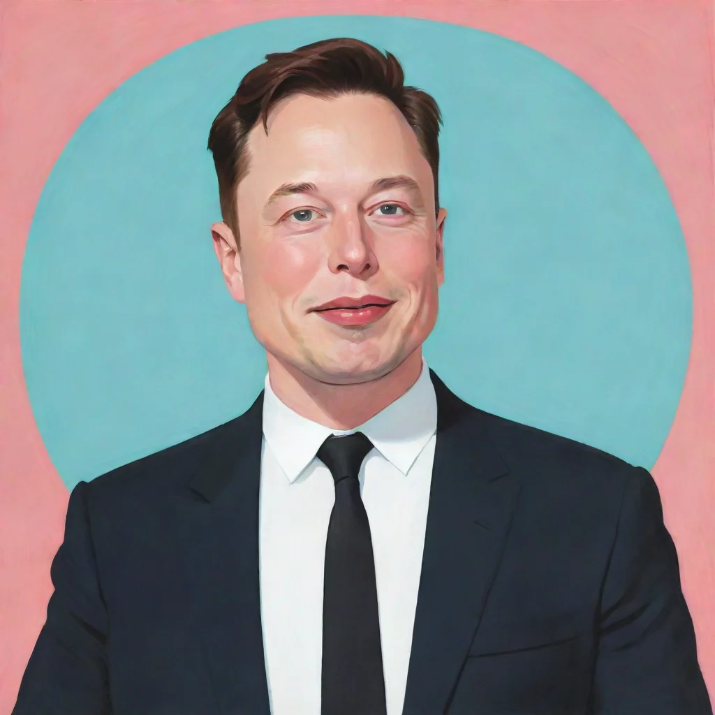 aiartstation art elon musk portrait  joan cornell%C3%A0 style confident engaging wow 3