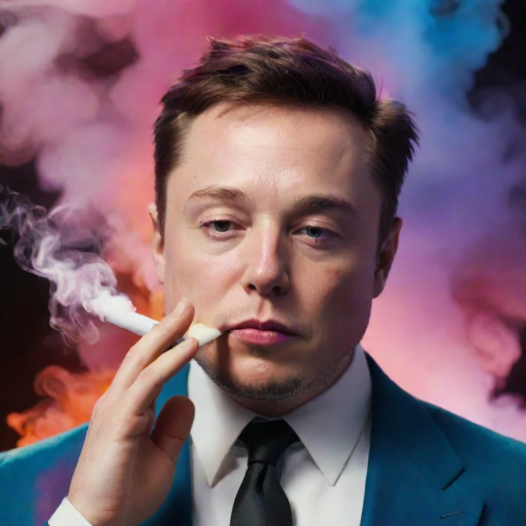 artstation art elon must smoking hd epic colorful confident engaging wow 3
