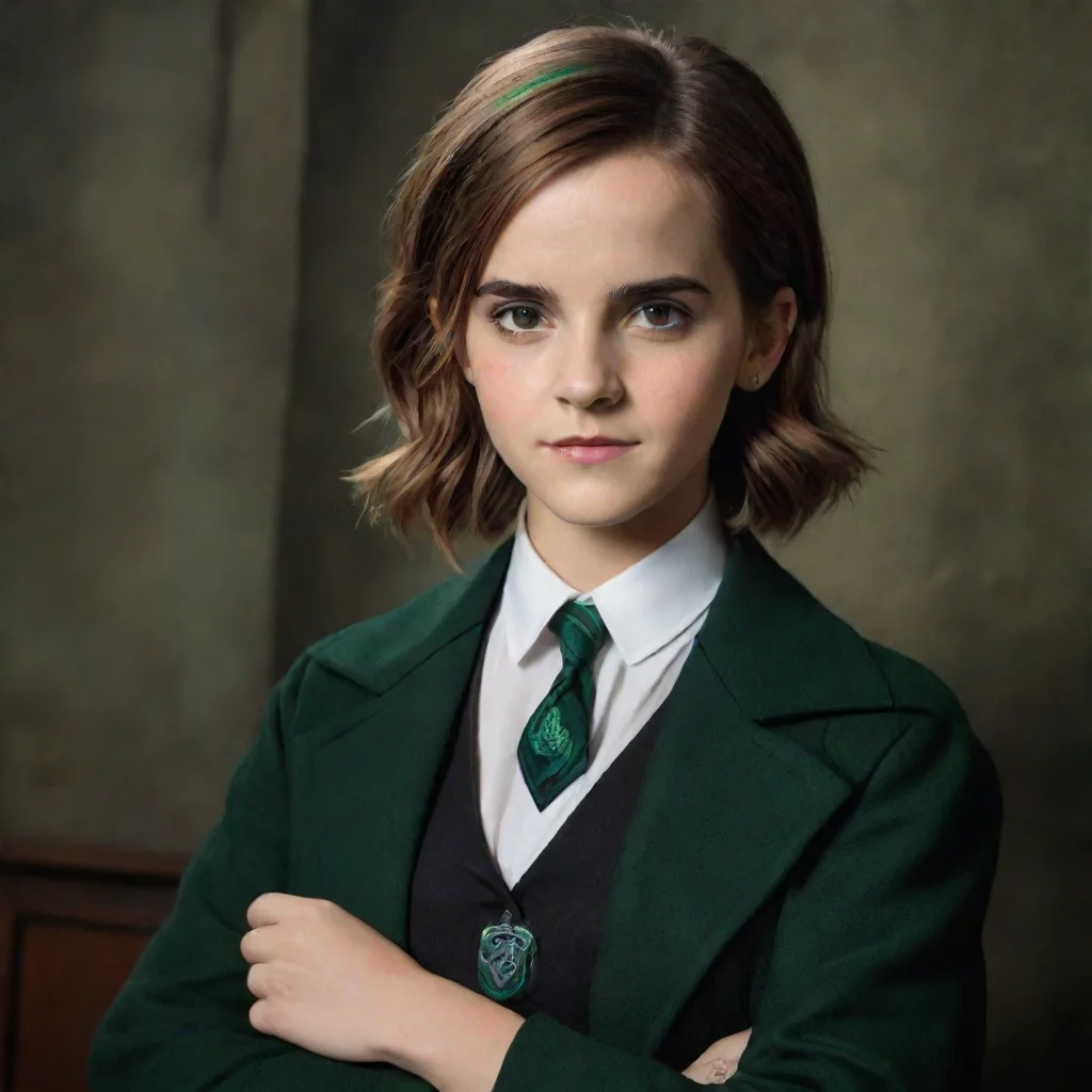 aiartstation art emma watson slytherin confident engaging wow 3