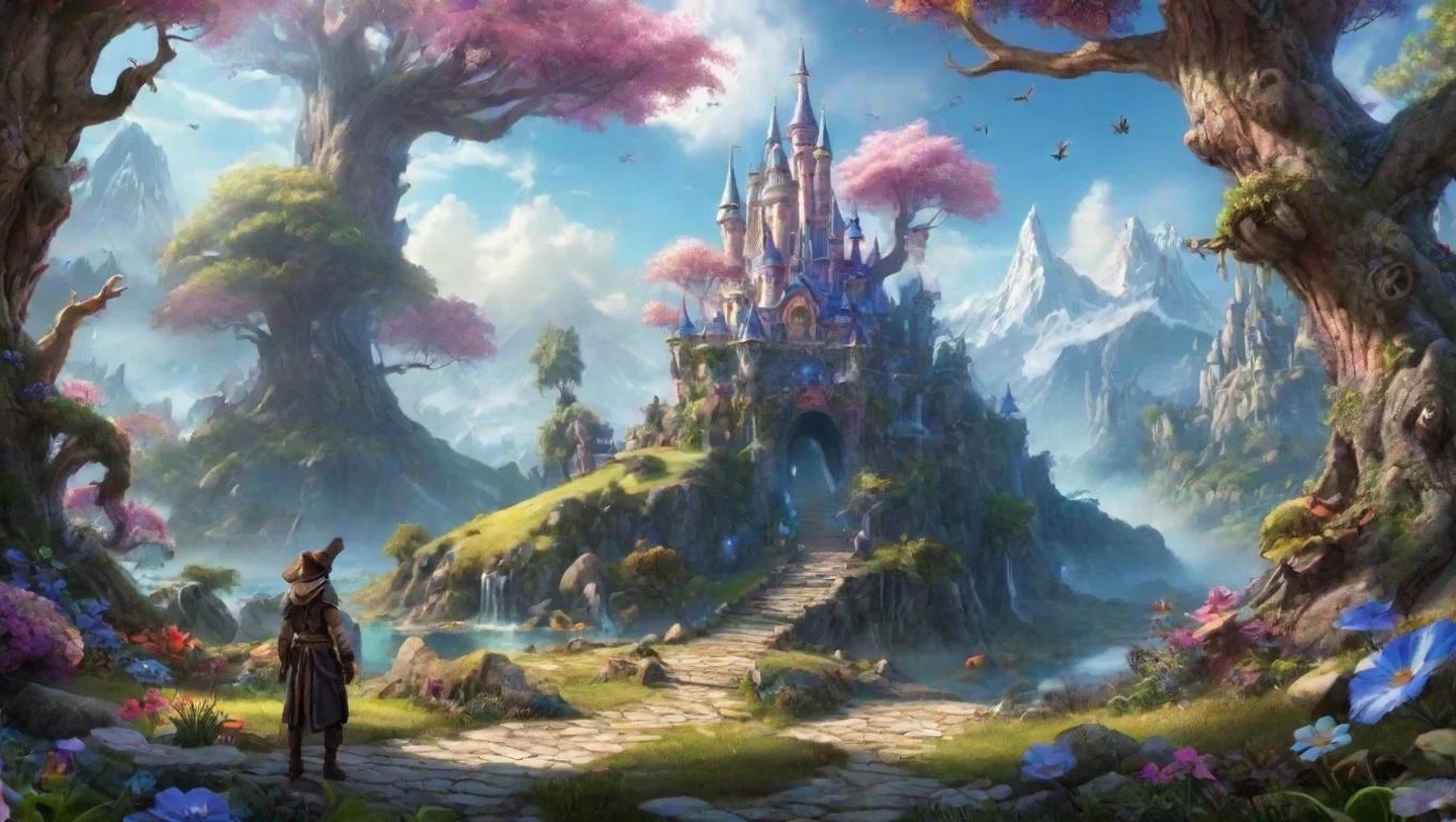 artstation art epic fantasy wonderland hd confident engaging wow 3 widescreen