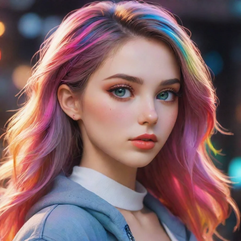 artstation art epic female character super chill cool gorgeous stunning pose realism profile pic colorful clear clarity details hd aesthetic best quality eyes clear confident engaging wow 3