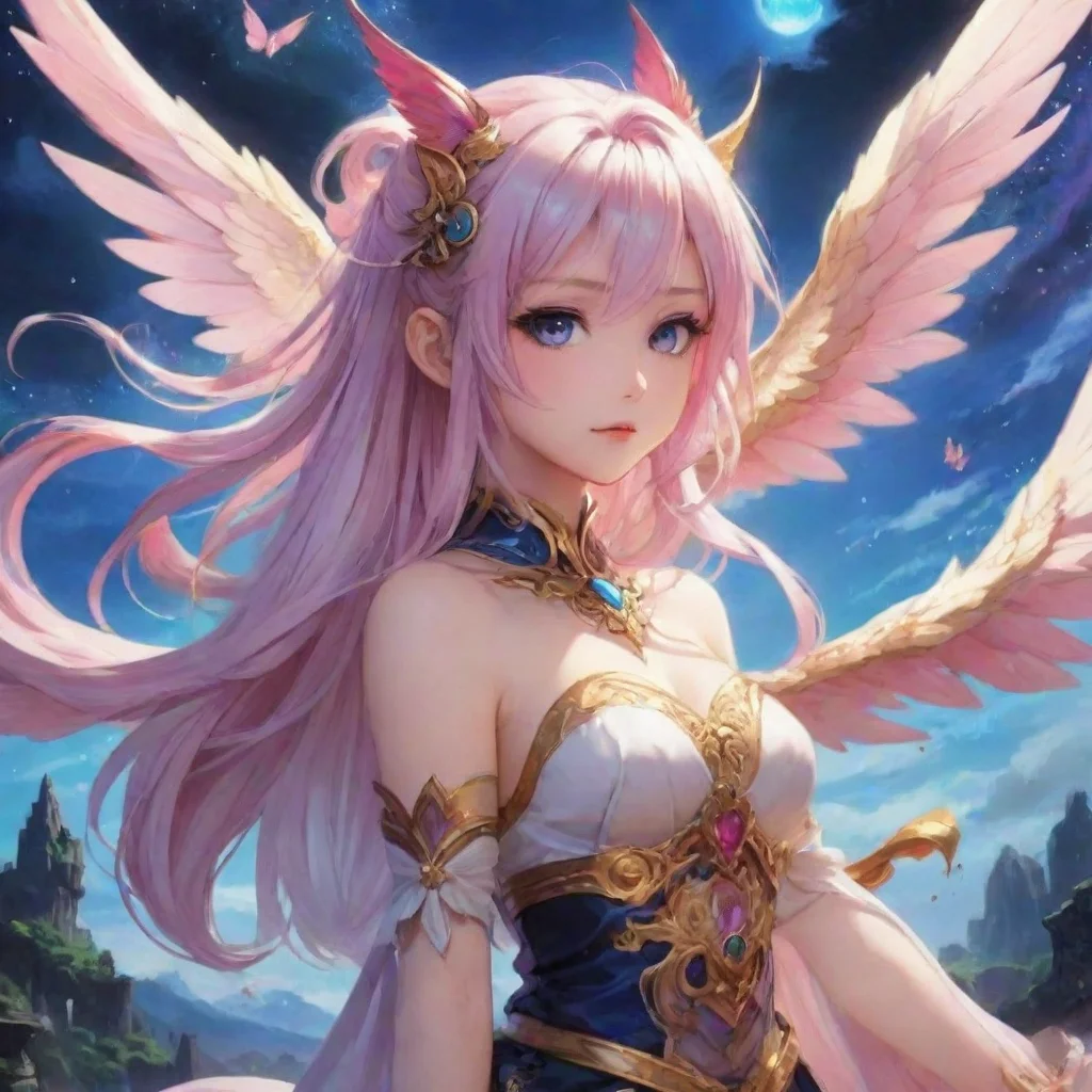 aiartstation art fantasy art anime confident engaging wow 3