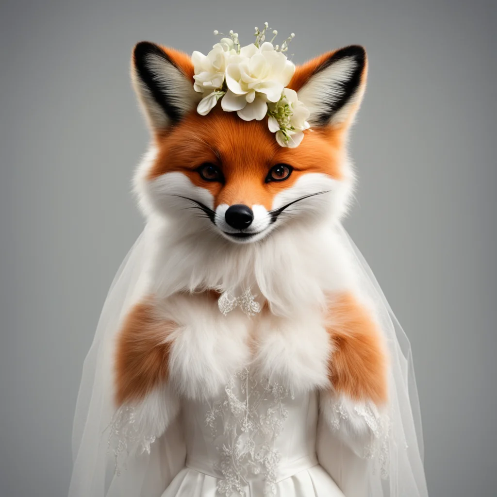 aiartstation art fox furry bride confident engaging wow 3
