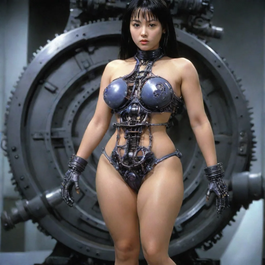 artstation art from movie event horizon 1997 from movie tetsuo 1989 from movie virus 1999 400lb show busty women made of machine parts hyper  confident engaging wow 3