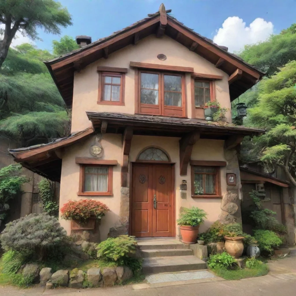 aiartstation art ghibli home confident engaging wow 3
