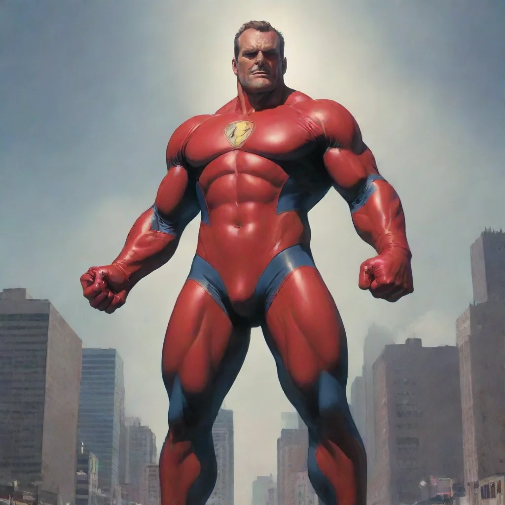 aiartstation art giant man confident engaging wow 3