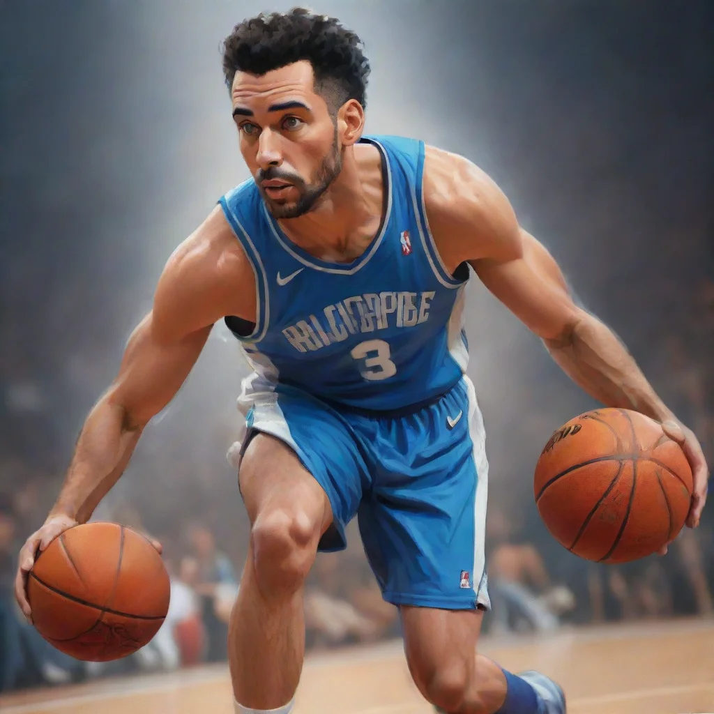 aiartstation art giuseppe did not become a true basketball professional%2C he became a true football and basketball professional at the same times  pop artstation confident engaging wow 3