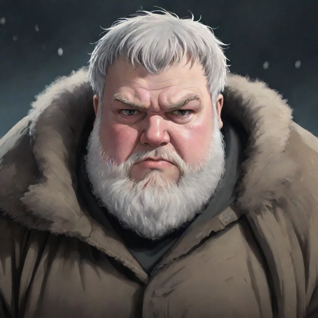 aiartstation art hodor game of thrones anime ghibli hd epic portrait art confident engaging wow 3