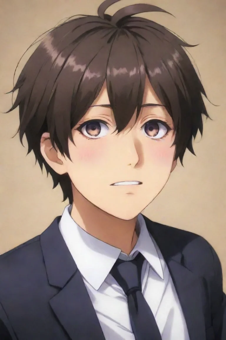 aiartstation art houtarou oreki oreki confident engaging wow 3 portrait