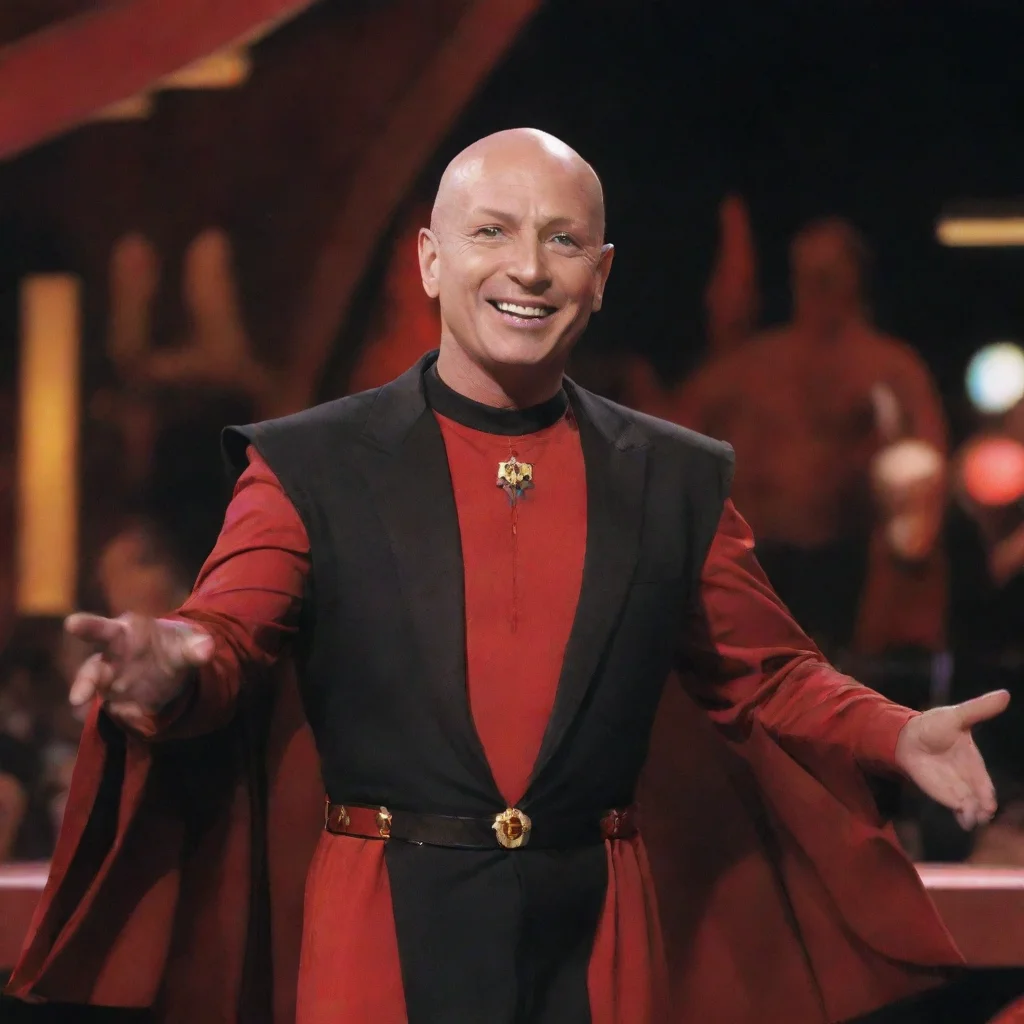 aiartstation art howie mandel as a devil from dungeons and dragons on the set of deal or no deal confident engaging wow 3