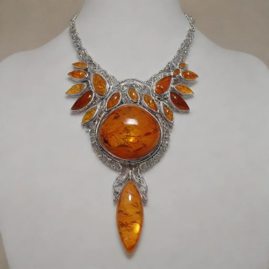 aiartstation art imagine that you are a jewelry maker. give me a samples of our work from pure amber confident engaging wow 3
