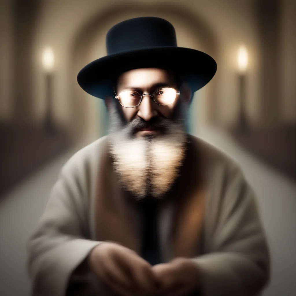 aiartstation art jewish rabbi  confident engaging wow 3