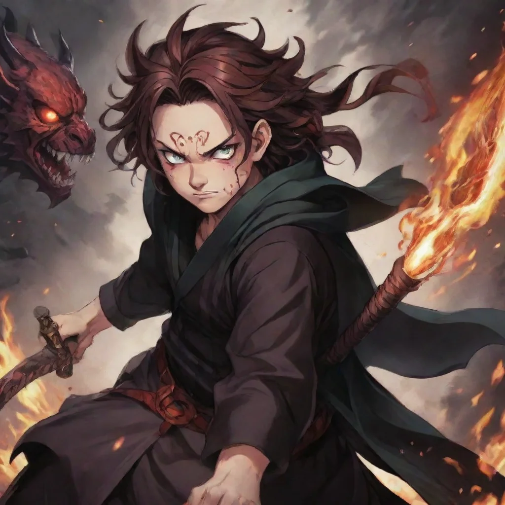 aiartstation art kny%2C demon slayer confident engaging wow 3