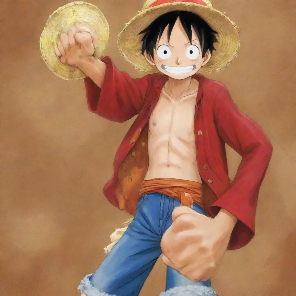 aiartstation art luffy confident engaging wow 3